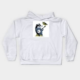 Badger and Owl Kids Hoodie